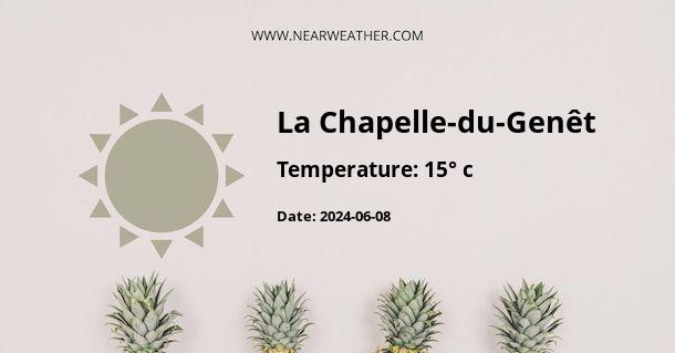 Weather in La Chapelle-du-Genêt