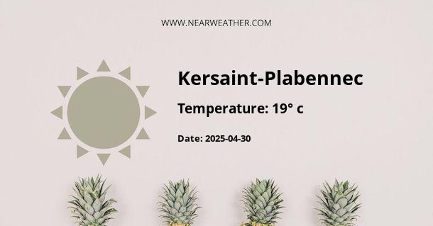 Weather in Kersaint-Plabennec