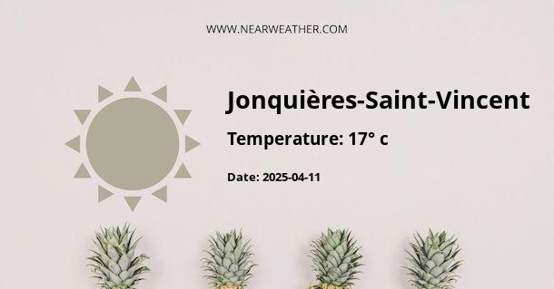 Weather in Jonquières-Saint-Vincent