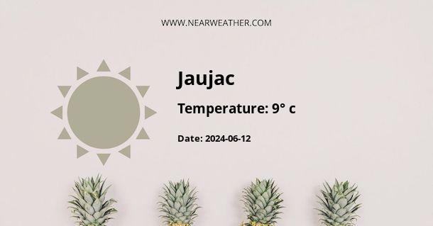 Weather in Jaujac