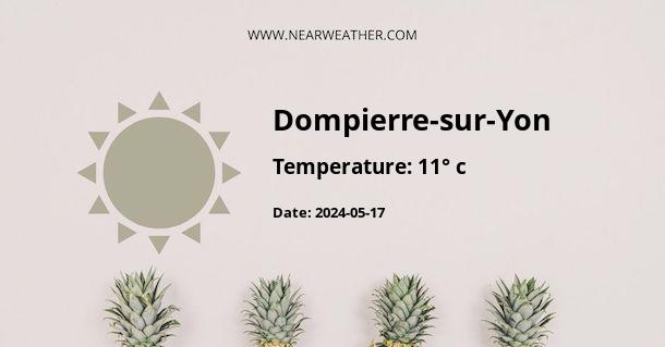 Weather in Dompierre-sur-Yon