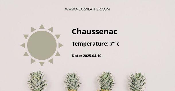 Weather in Chaussenac