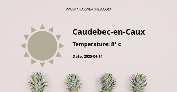 Weather in Caudebec-en-Caux