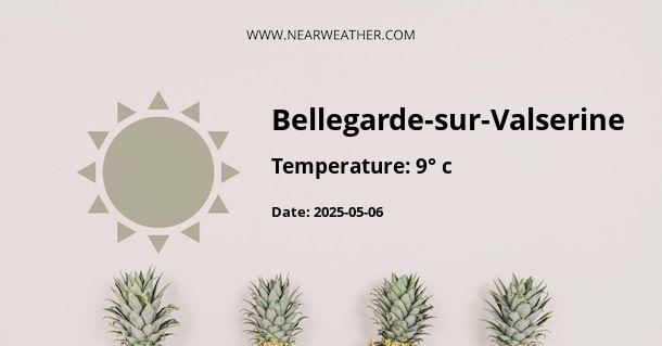 Weather in Bellegarde-sur-Valserine