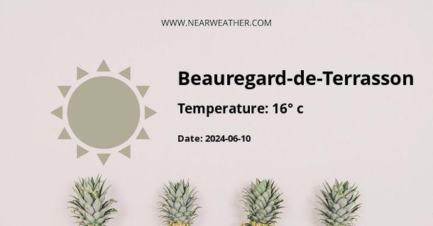 Weather in Beauregard-de-Terrasson