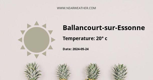 Weather in Ballancourt-sur-Essonne