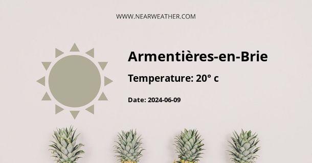 Weather in Armentières-en-Brie