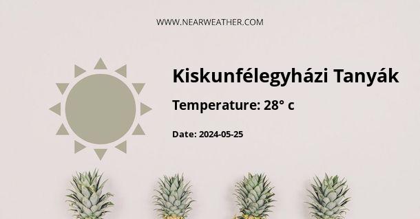 Weather in Kiskunfélegyházi Tanyák