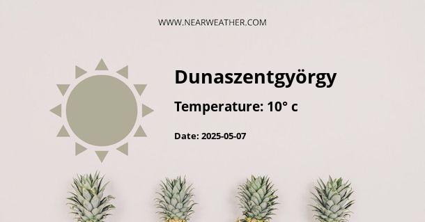 Weather in Dunaszentgyörgy