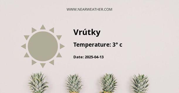 Weather in Vrútky