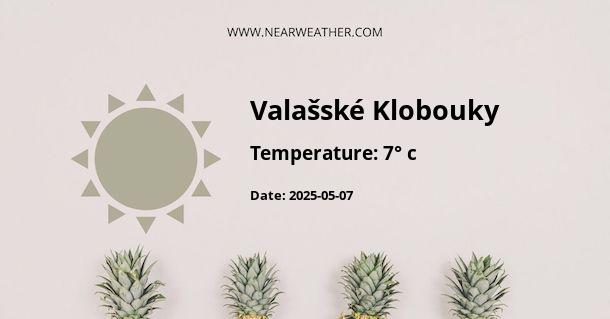 Weather in Valašské Klobouky