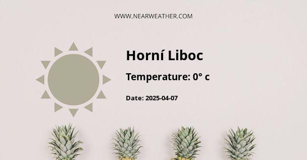 Weather in Horní Liboc