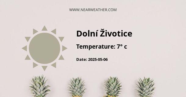 Weather in Dolní Životice