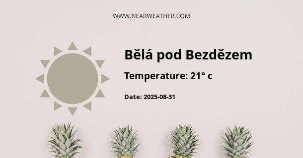 Weather in Bělá pod Bezdězem