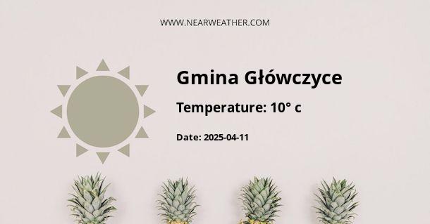 Weather in Gmina Główczyce