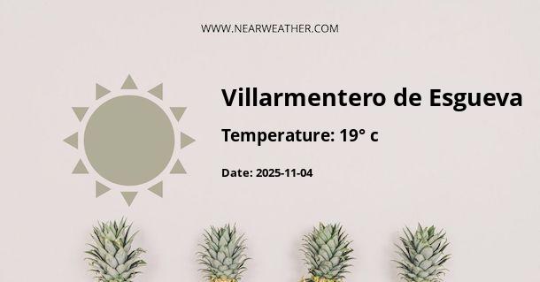 Weather in Villarmentero de Esgueva