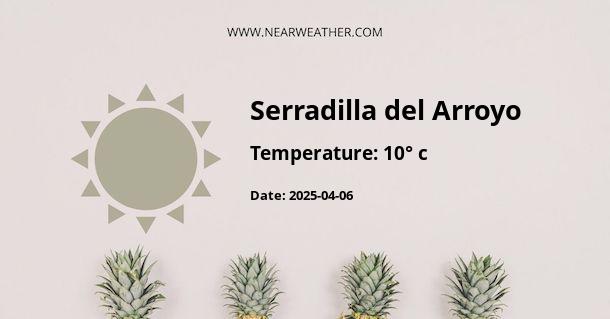 Weather in Serradilla del Arroyo