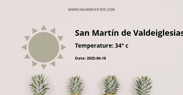 Weather in San Martín de Valdeiglesias