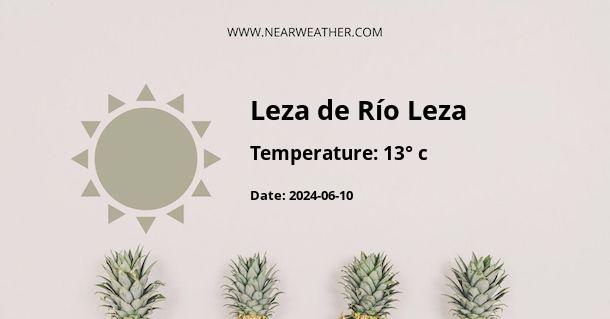 Weather in Leza de Río Leza