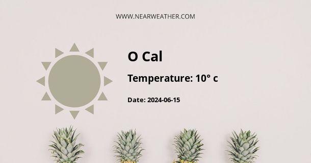 Weather in O Cal