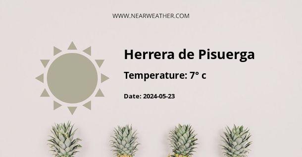 Weather in Herrera de Pisuerga