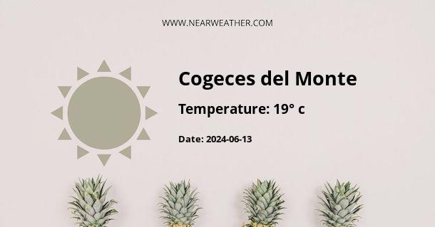 Weather in Cogeces del Monte