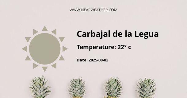 Weather in Carbajal de la Legua