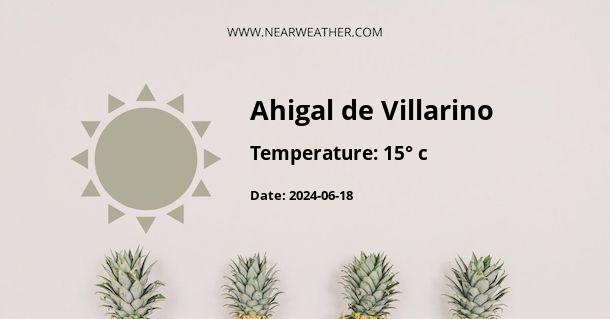 Weather in Ahigal de Villarino