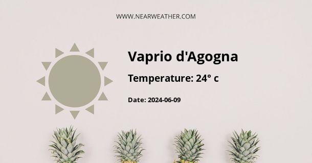 Weather in Vaprio d'Agogna