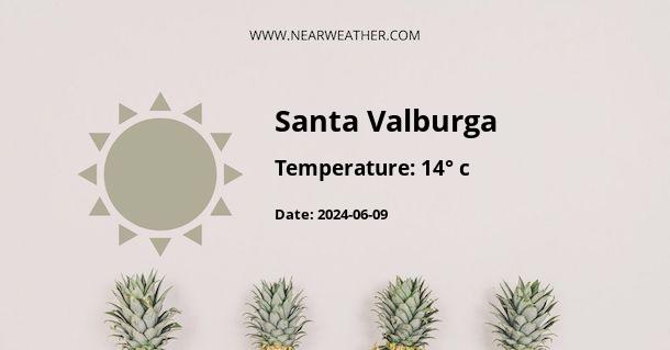 Weather in Santa Valburga