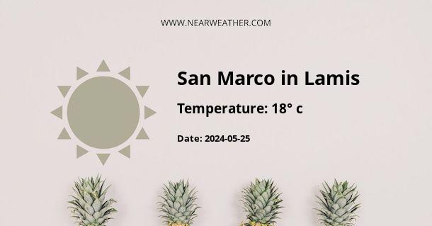 Weather in San Marco in Lamis