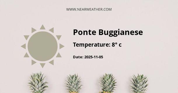 Weather in Ponte Buggianese