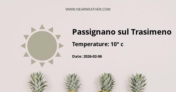 Weather in Passignano sul Trasimeno