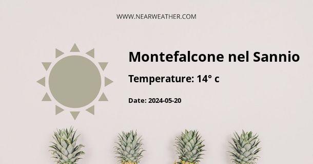 Weather in Montefalcone nel Sannio