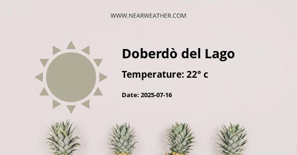 Weather in Doberdò del Lago