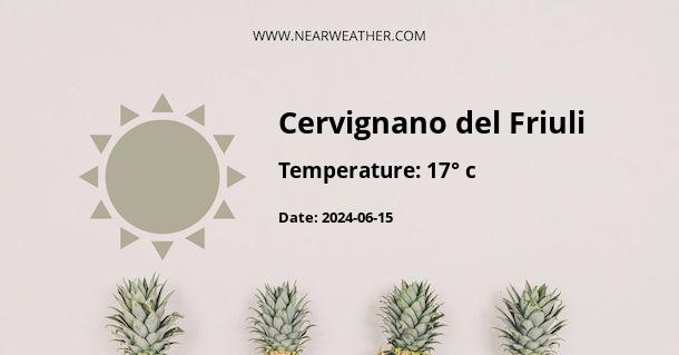 Weather in Cervignano del Friuli