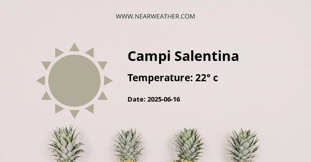 Weather in Campi Salentina
