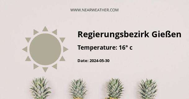Weather in Regierungsbezirk Gießen