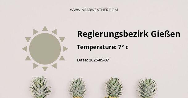 Weather in Regierungsbezirk Gießen