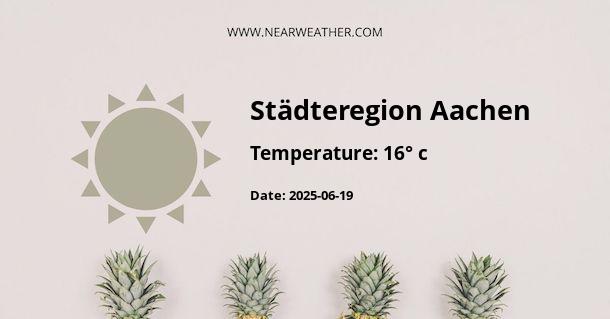Weather in Städteregion Aachen