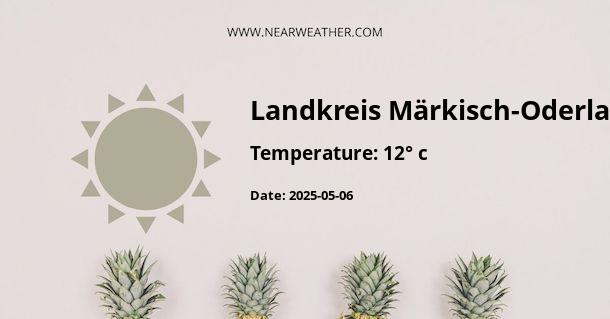 Weather in Landkreis Märkisch-Oderland