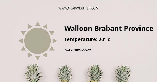 Weather in Walloon Brabant Province