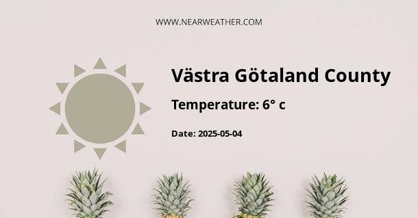 Weather in Västra Götaland County