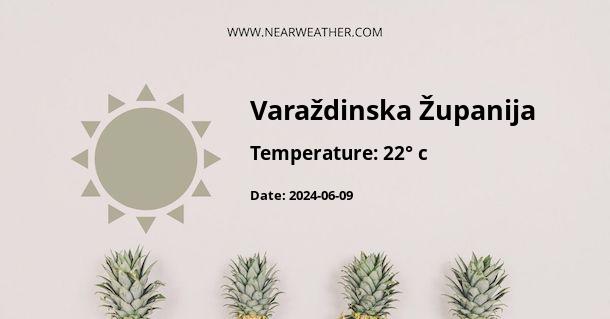 Weather in Varaždinska Županija