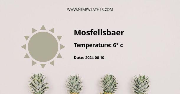 Weather in Mosfellsbaer