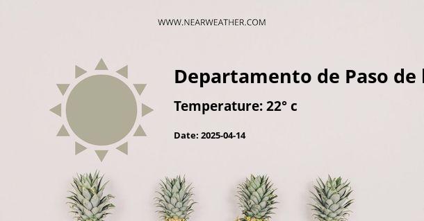 Weather in Departamento de Paso de los Libres