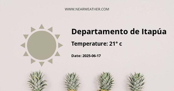 Weather in Departamento de Itapúa