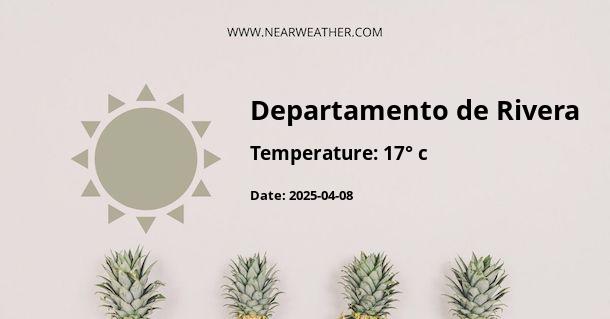 Weather in Departamento de Rivera