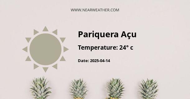 Weather in Pariquera Açu