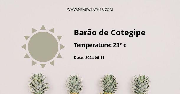 Weather in Barão de Cotegipe